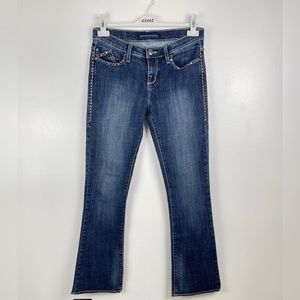 Rock & Republic Kasandra Studded Bootcut Blue jeans Size 8M
